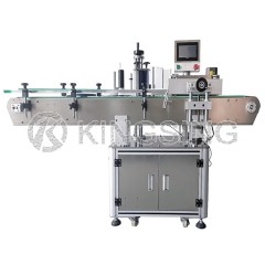 Automatic Round Bottle Vertical Labeling Machine