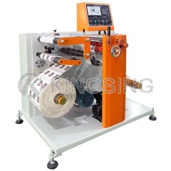 Label Slitting and Rewinding Machine