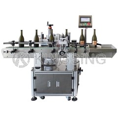 Automatic Round Bottle Vertical Labeling Machine