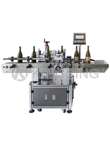 Automatic Round Bottle Vertical Labeling Machine