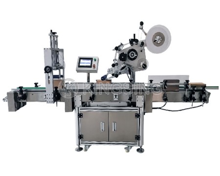 Top Double Corner Labeling Machine