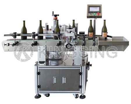 Automatic Round Bottle Vertical Labeling Machine