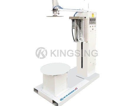 Top-Press Stretch Wrapper for Small Packages